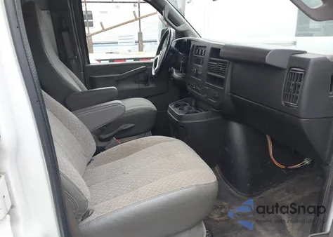 2018 GMC Savana 3500 Work Van from USA, damaged, VIN 1GTZ7HFG1J1331557